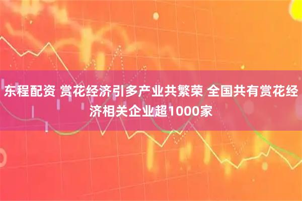 东程配资 赏花经济引多产业共繁荣 全国共有赏花经济相关企业超1000家